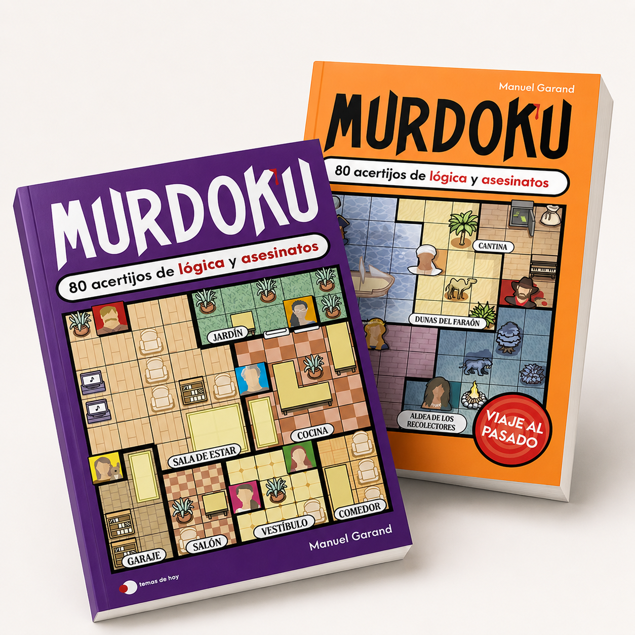 Murdoku: Pack de Libros de Lógica, Misterios y Asesinatos